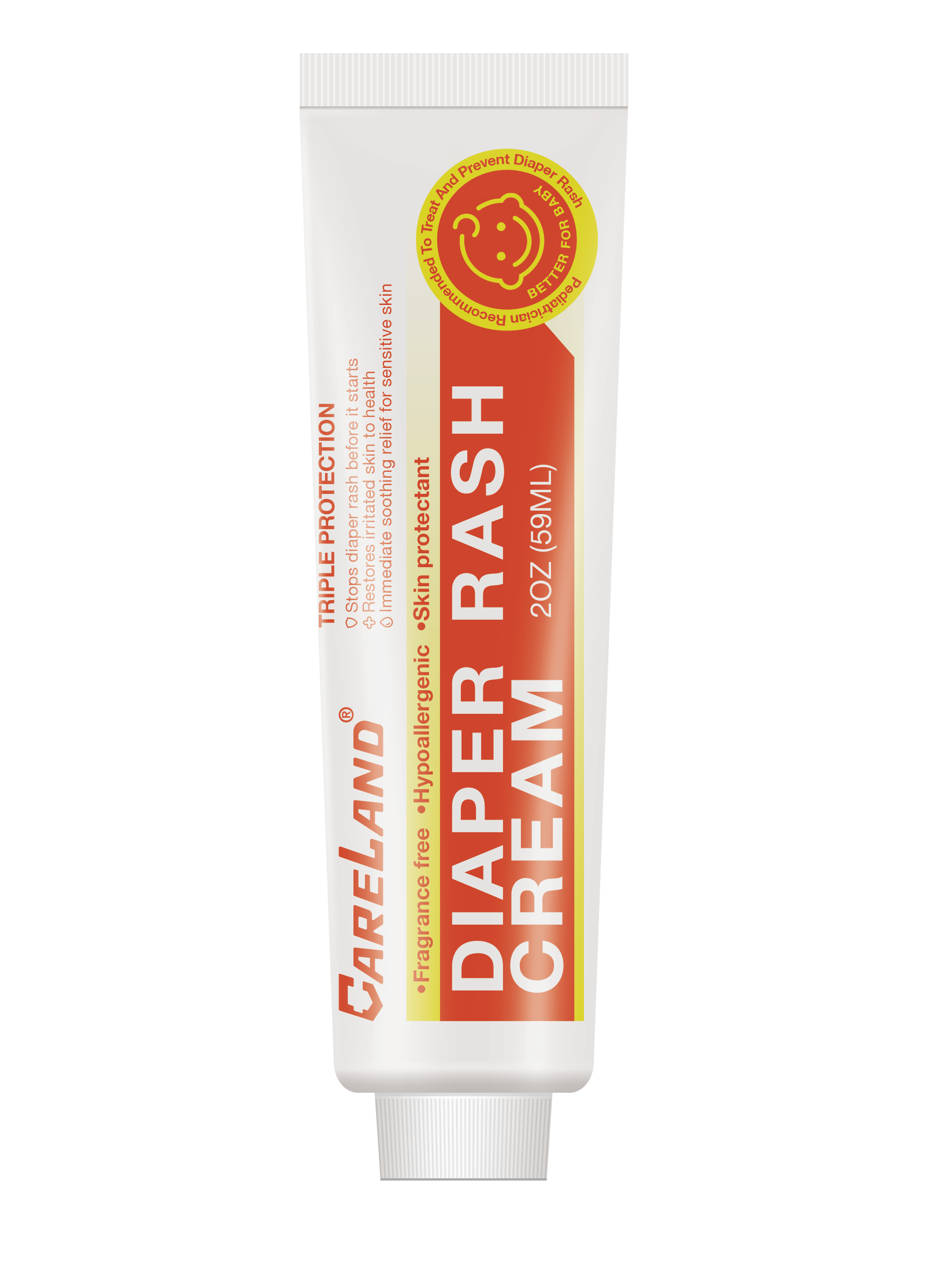 Sensitive Skin Diaper Rash Cream 12.8 Zinc Oxide Pediatrician Recommended OT-150 2oz (59ml)