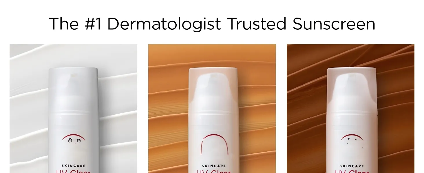 UV Clear Tinted Sunscreen Benefits Infographic