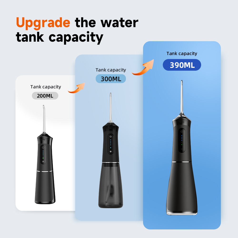 OEM Factory USB Rechargeable Water Flosser Manufacturer Handheld Oral Irrigator Portable Dental Cleaner With Long Battery Life
