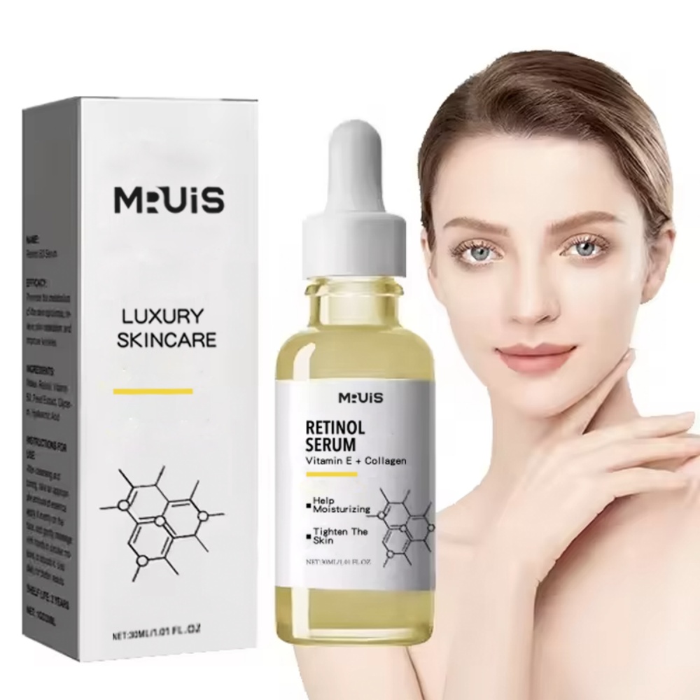 Wholesale 30ml Retinol Serum Vitamin C E Collagen Anti Aging Whitening Brightening Moisturizing Tightening Face SkinCare OEM ODM