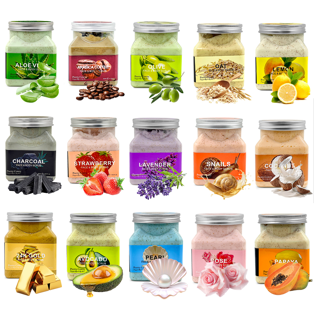 350g Natural Body Scrub Exfoliating Legs Arms Hand Body Exfoliator Scrub Natural Skincare Body Scrub For Europe