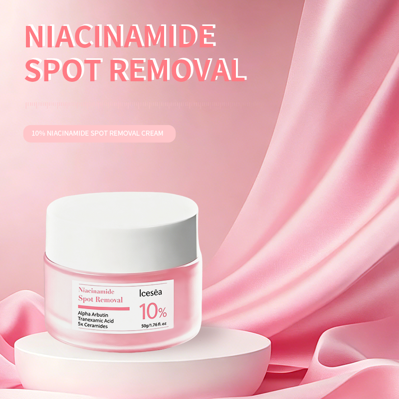 Private Label 10% Niacinamide Cream Face Moisturizer Dark Spots Corrector Hyperpigmentation Fading Brightening Age Defying OEM