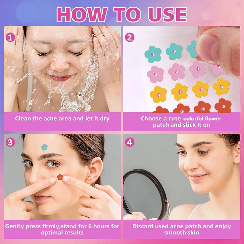 Salicylic Acid Acne Treatment Hydrocolloid Skin Care Sticker Spot Patch