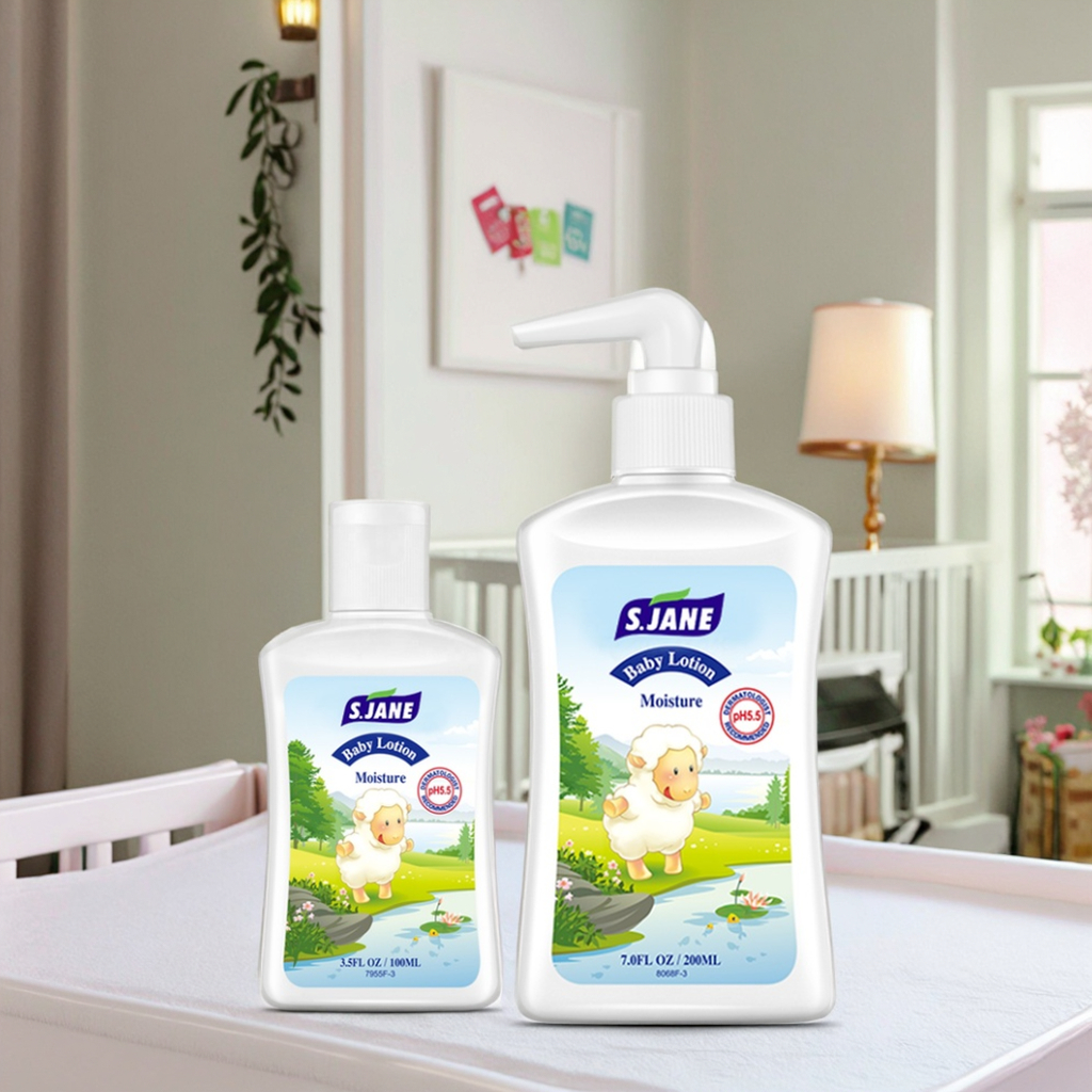 High Quality 100ml Moisturizer Lotion for Sensitive Infant &amp; Child Skin Baby Hand Cream for Daily Moisturizing Care Olive Oil