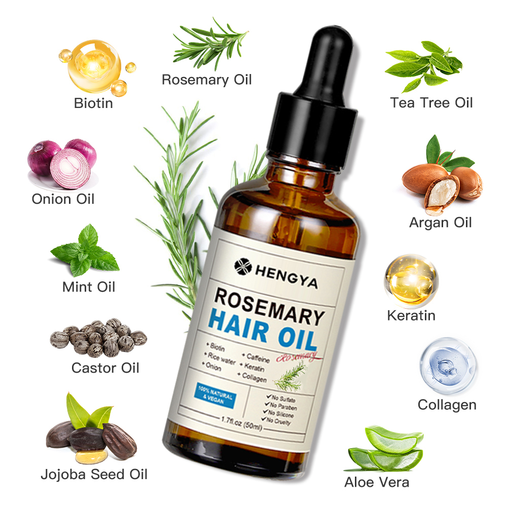Private Label 100% Organic Vegan Anti-Dandruff Nourishing Scalp Anti-Hair Loss Tea Tree Oil Refreshing Hair Regrowth Treatment