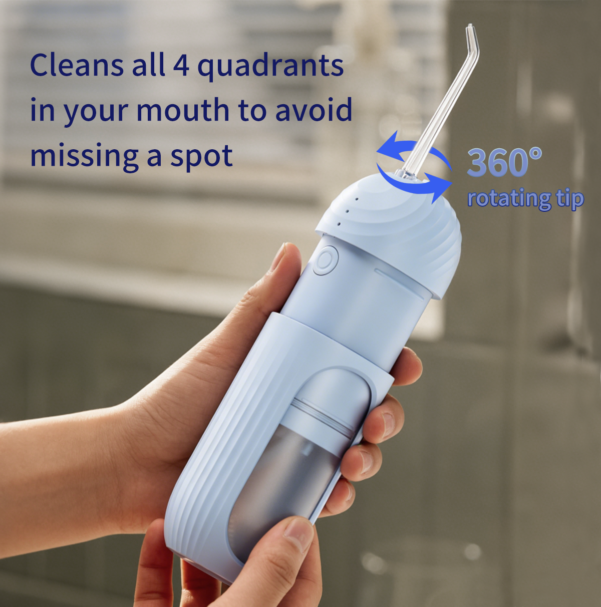 Factory MINI Water Flosser Electric Portable Waterproof Cordless Flosser UV 150ML Deep Cleaning Dental Care Oral Irrigator