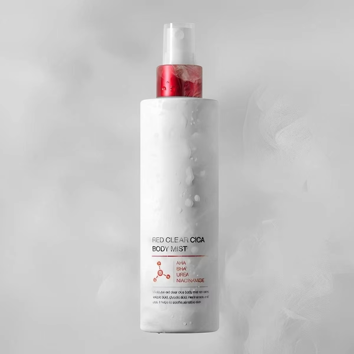 High Quality Medicubbe Korean Style Red Transparent Body Spray for Skin Care Moisturizing and Soothing Facial Toner
