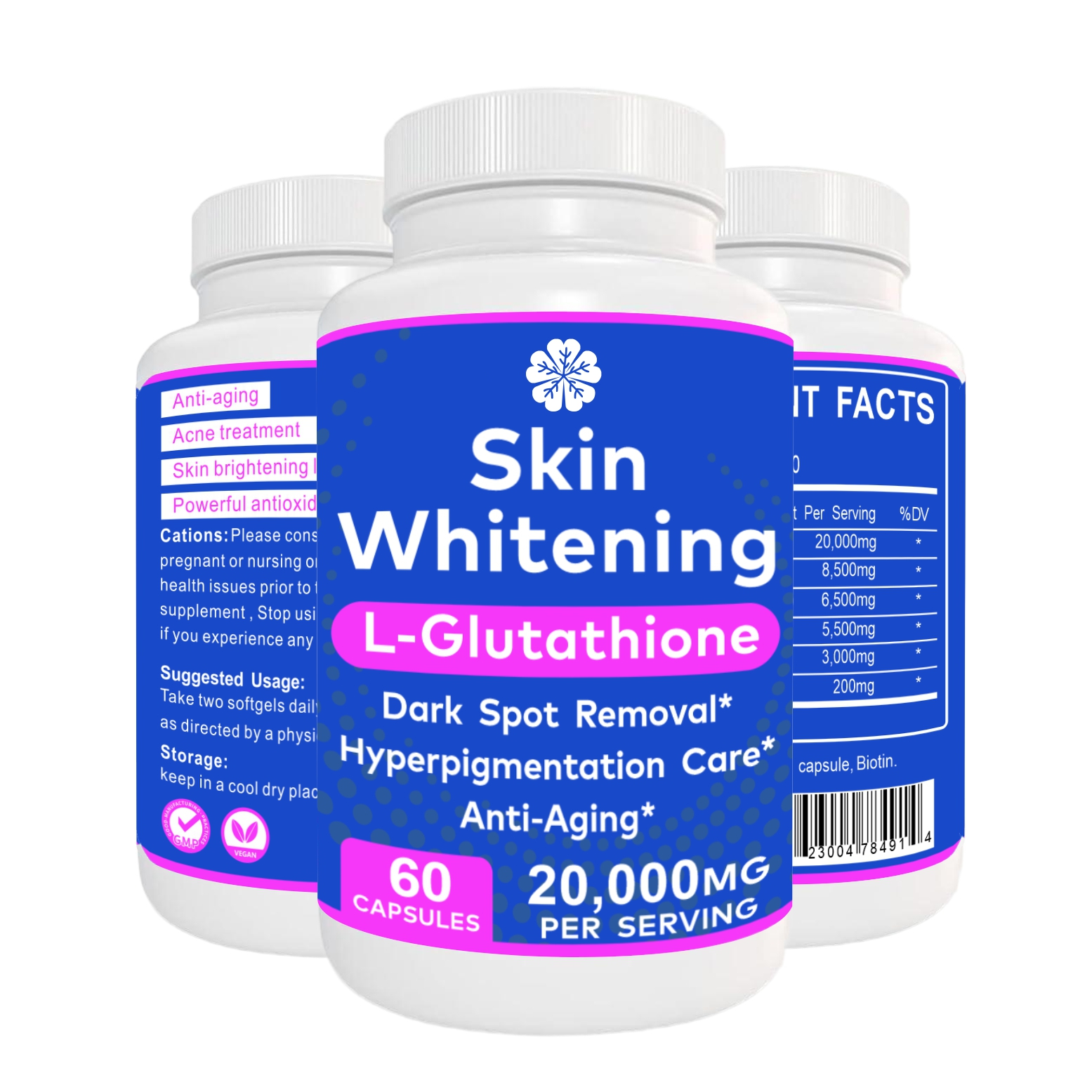 Skin Whitening Capsules Detail 2