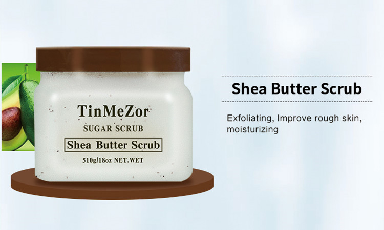 Exfoliating Body Wash Scrub With Fruit Extracts Dead Skin Remover Hydrating Shower Gel Cream