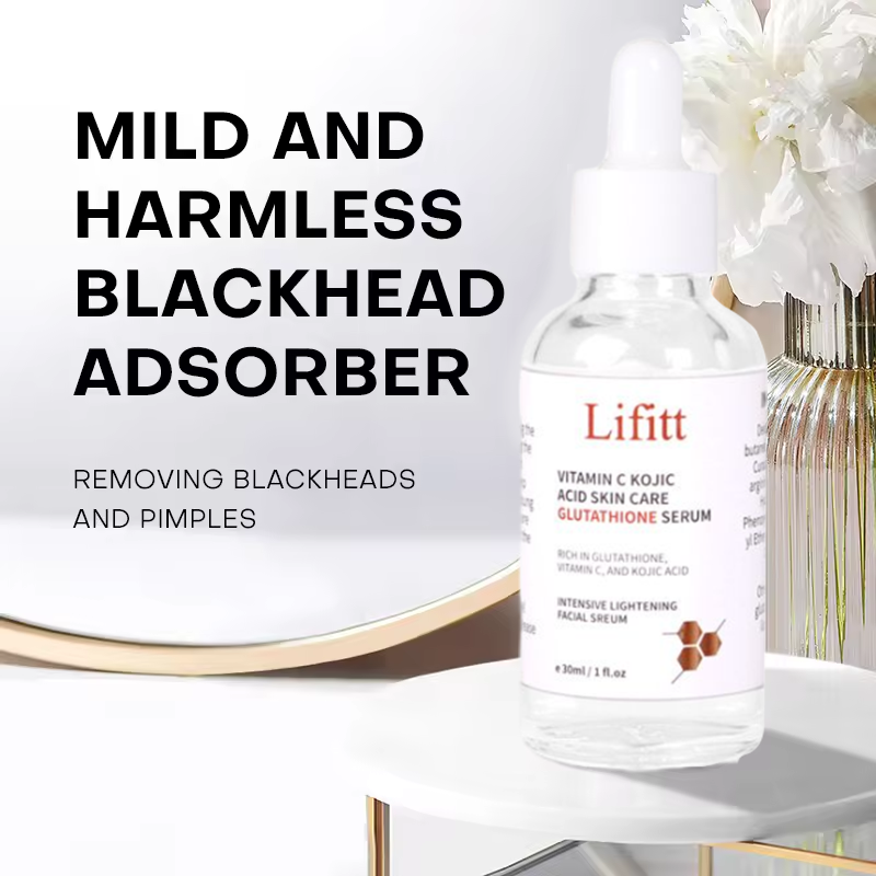 LIFITT Private Label Skin Care Serum Vitamin C Koji Acid Lighting Facial Serum Skin Freckle Brightening Serum