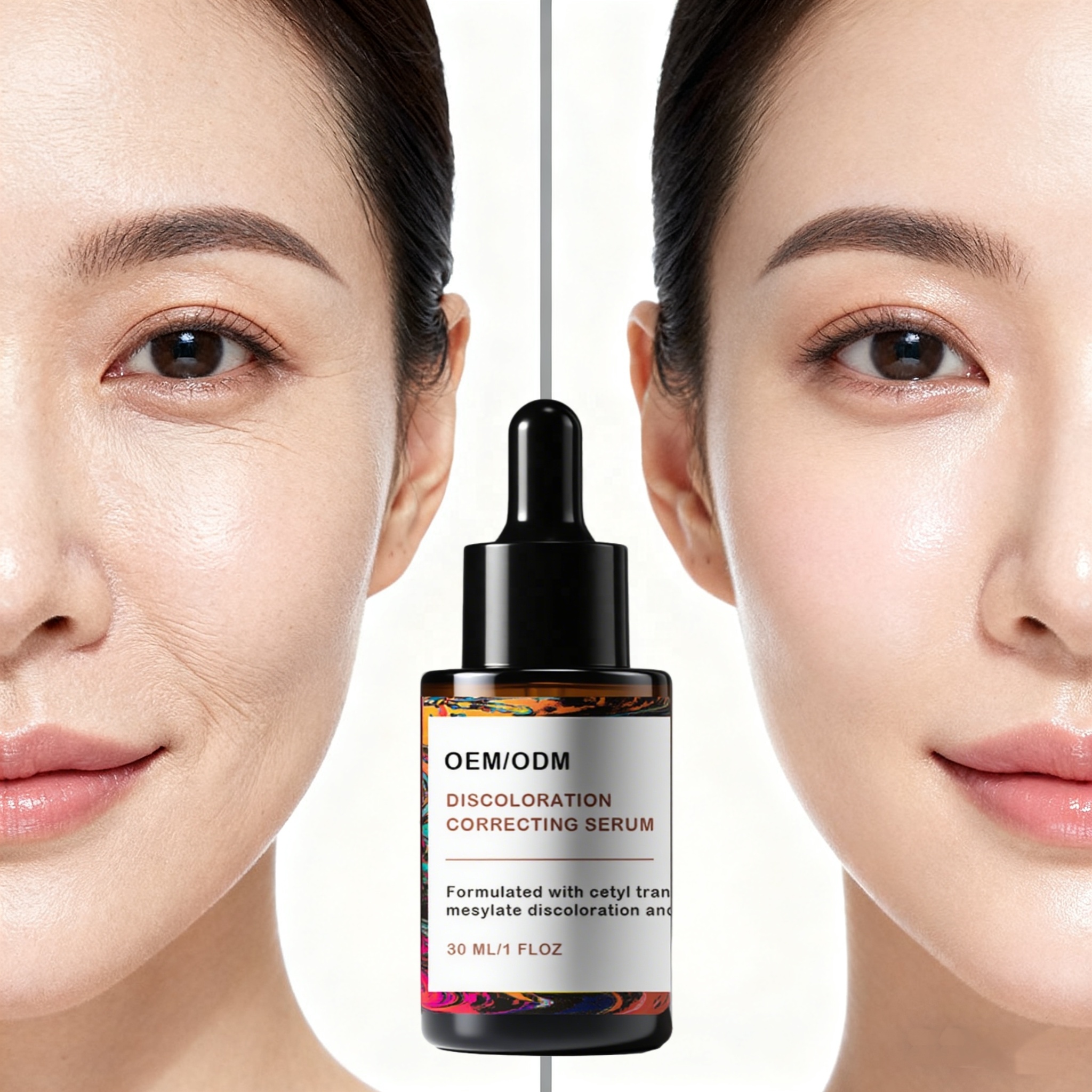 Discoloration Whitening Serum OEM Service Facial Color Correction Pigmentation Skin Tone Anti Hyperpigmentation Face Care