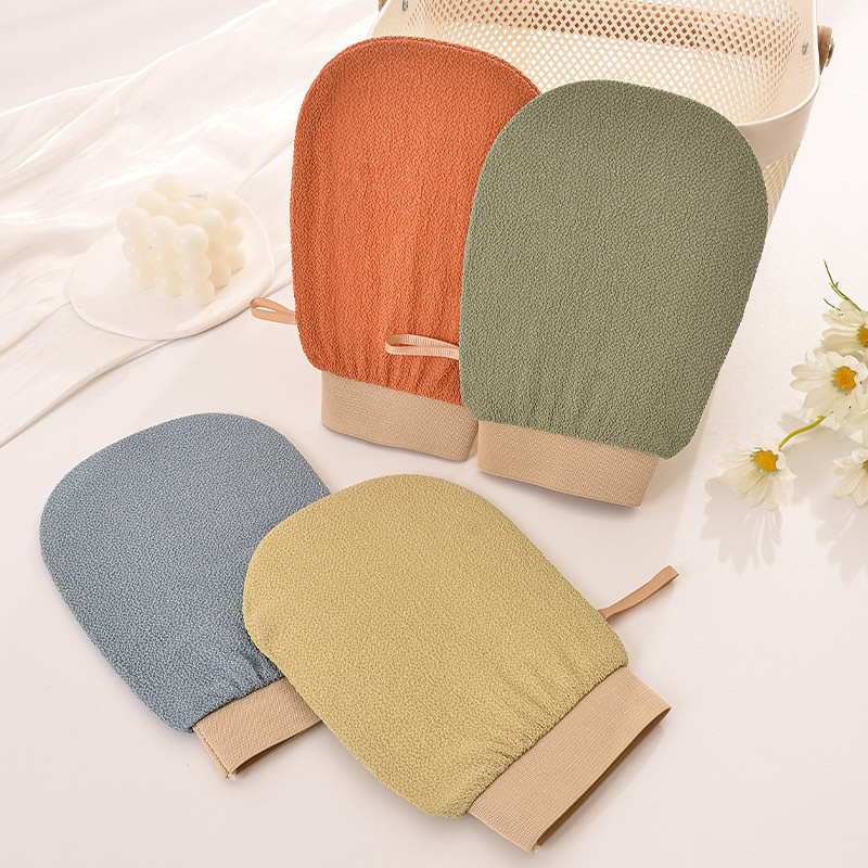 Deep Exfoliating Package 100% Viscose Morocco Body Scrub Glove Exfoliate Bath Exfoliating Gloves