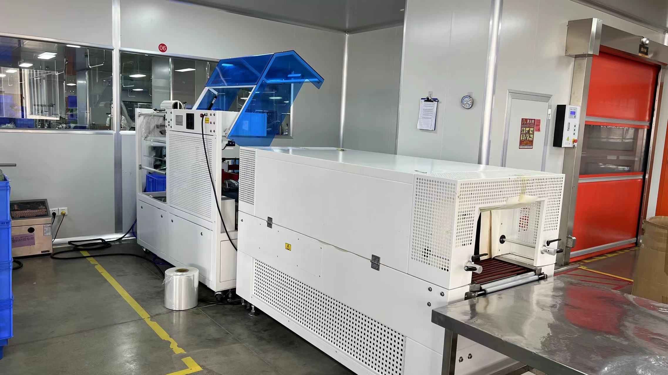Automated packaging machine for cosmetics carton assembly at Miura Beauty