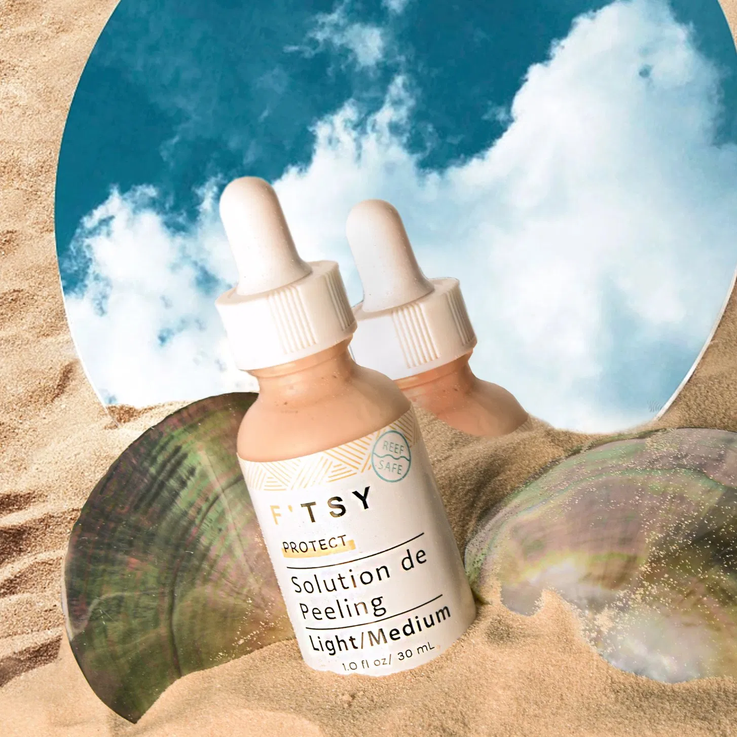 High Quality Cosmetic SPF50 No White Cast Tinted Sunscreen Serum