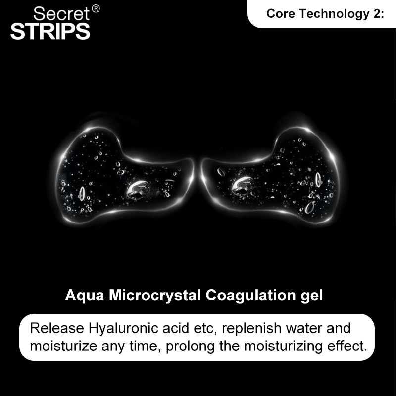 Innovative Beauty Care Anti Wrinkle Serum Products for Magic Strips Face Eye Collagen Eye Mask Dissolvable