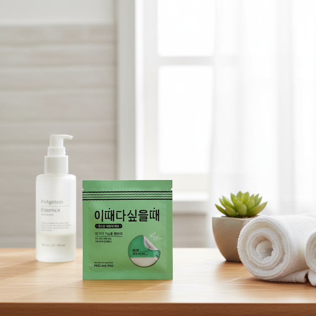 One-Step Peeling Pad Korean Skincare Daily Care Exfoliating Brightening Moisturizing Soothing Hydrating Scrub Bodys Treatment