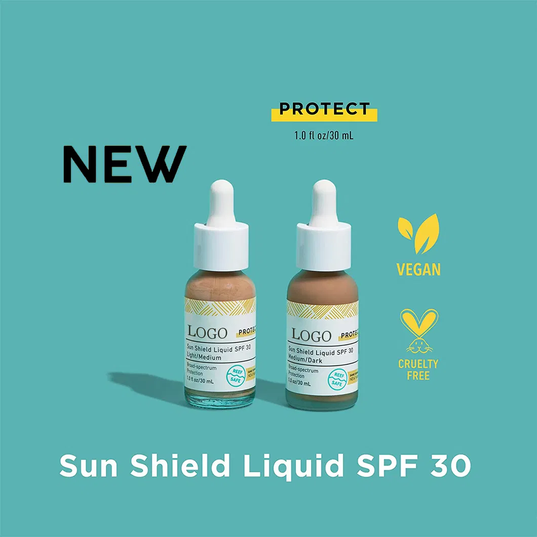 Beauty Cosmetics Skin Care Light/Medium Tinted Sunscreen SPF 30 Primer Makeup