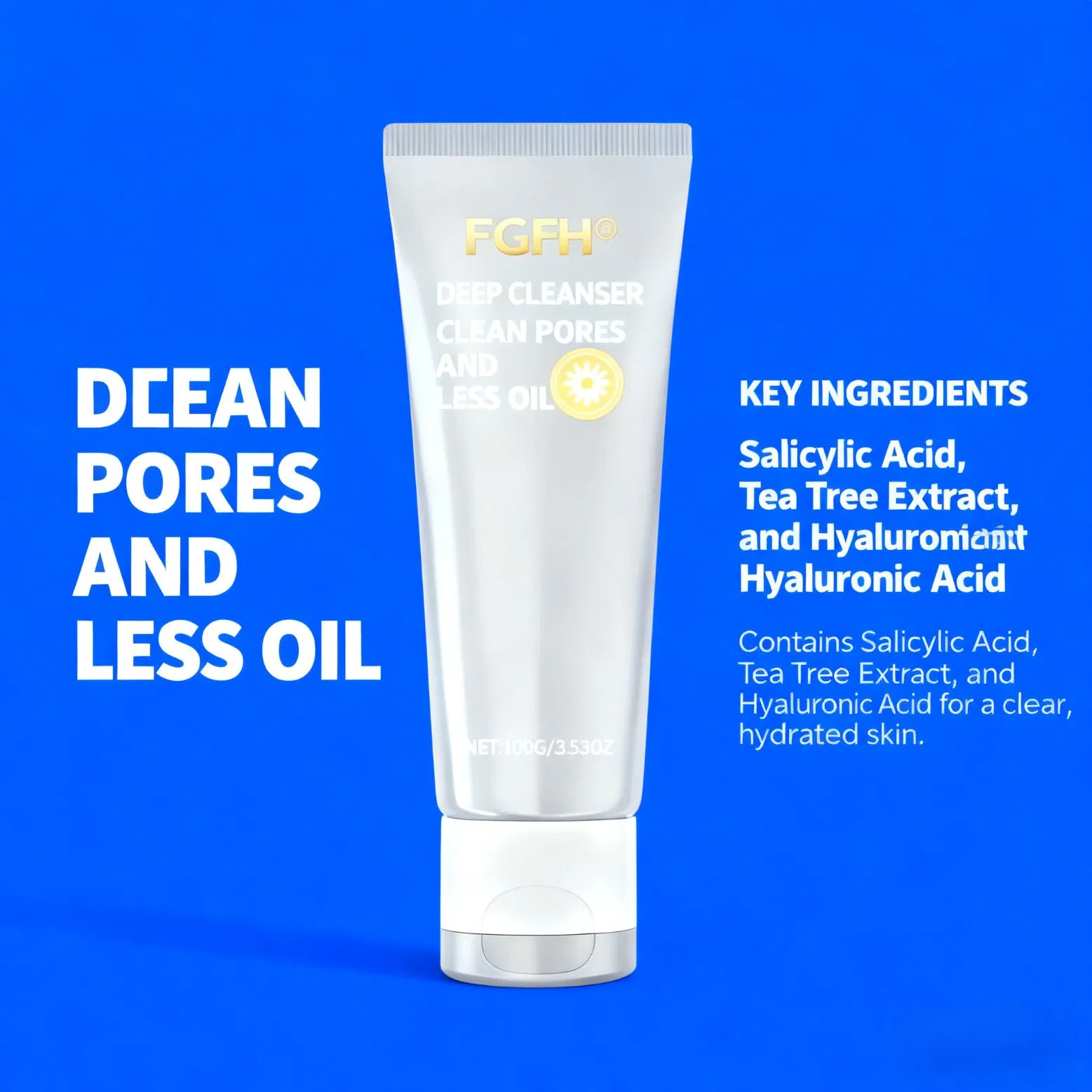 Salicylic Acid Face Wash with Whitening Weekly Cleansing