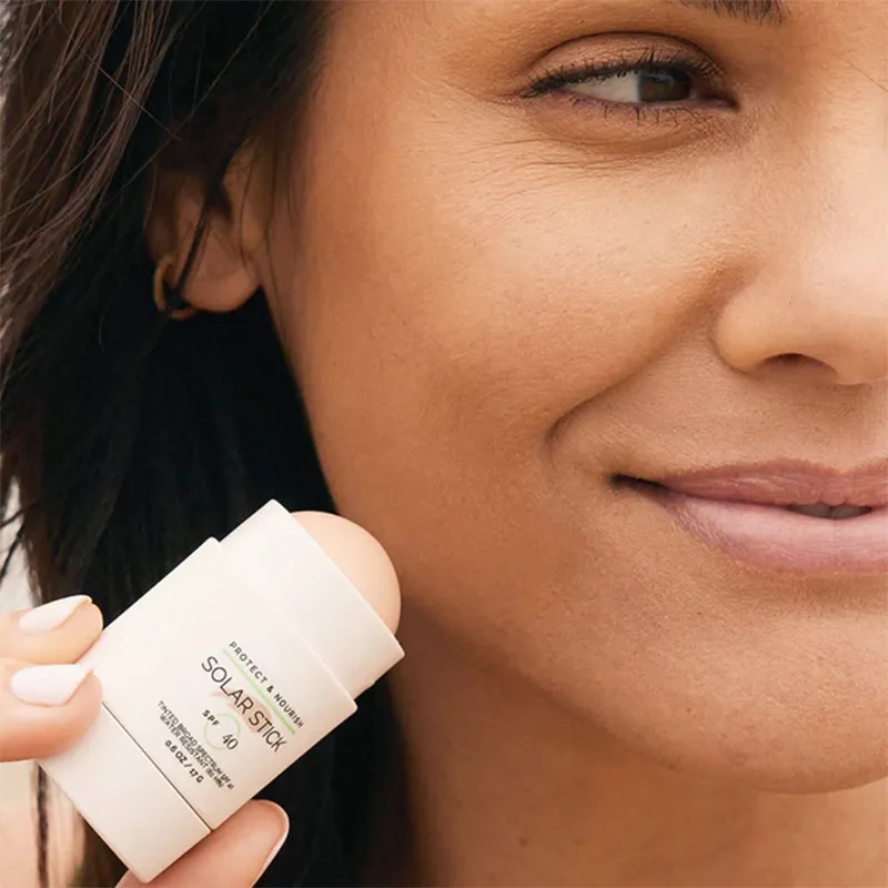 Beauty Skin Care Sunscreen Application