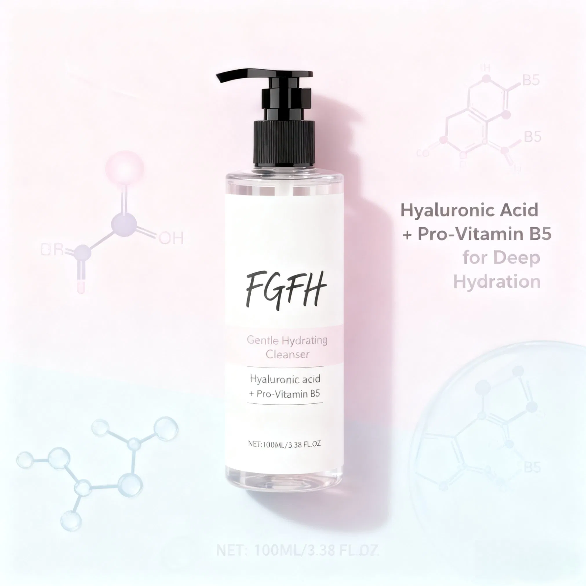 Organic Hyaluronic Acid Face Wash Deep Cleansing Face Wash