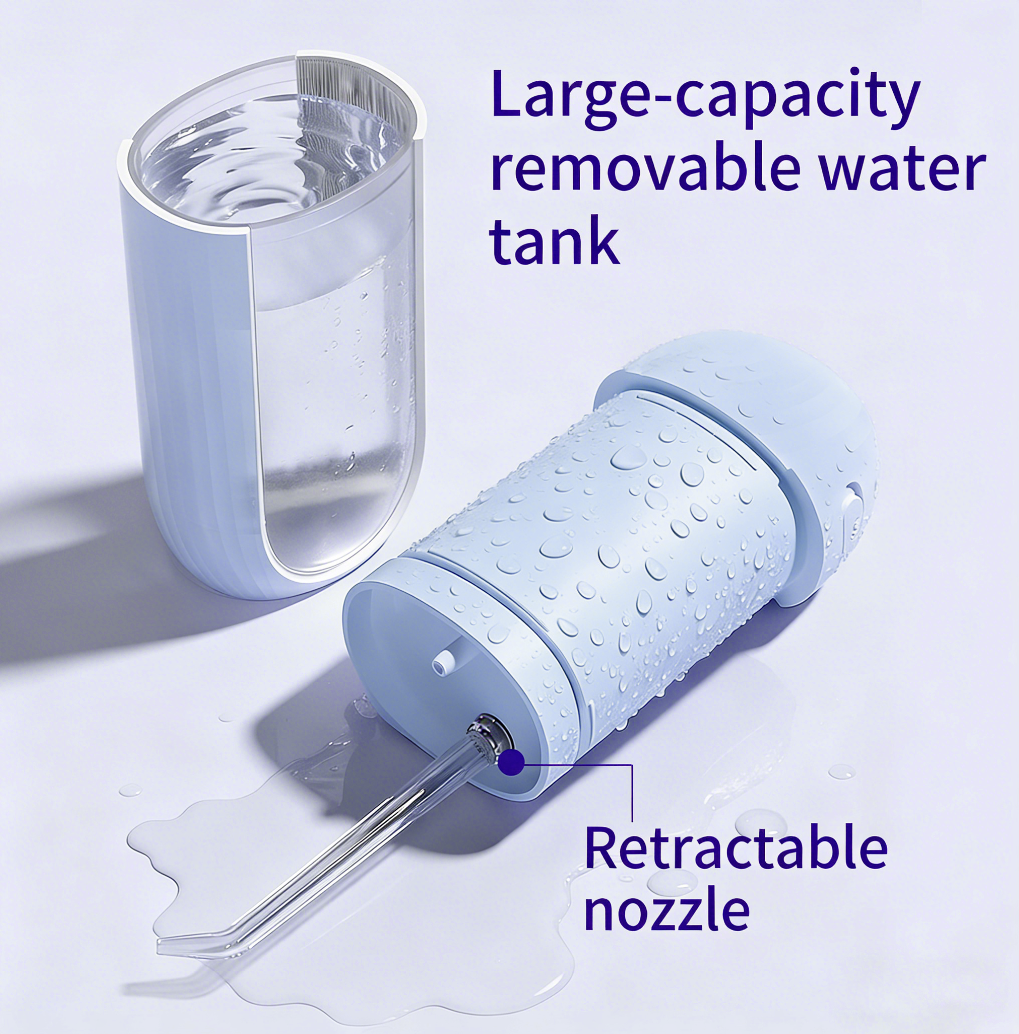 Factory MINI Water Flosser Electric Portable Waterproof Cordless Flosser UV 150ML Deep Cleaning Dental Care Oral Irrigator