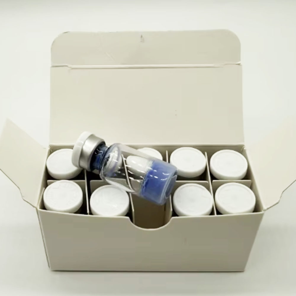99% GHK-Cu Copper Tripeptide Freeze-dried/lyophilized Powder 50MG/100MG CAS 49557-75-7 GHK-Cu Powder