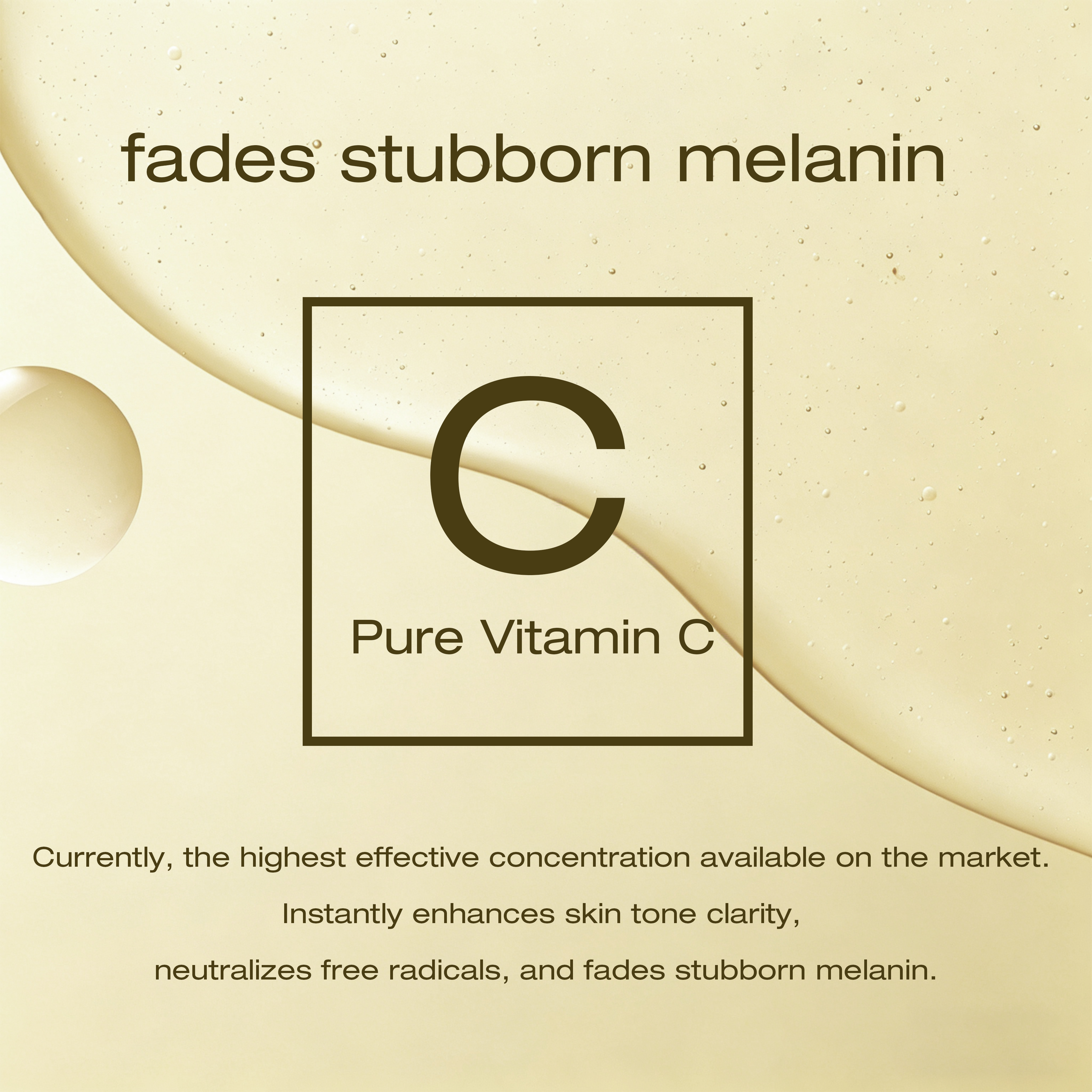 Mild Nourishing Long-Lasting Vitamin C Facial Moisturizing Serum Anti-Wrinkle and Fine Lines Improving