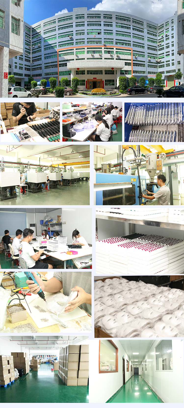 Manufacturing workshop and production lines