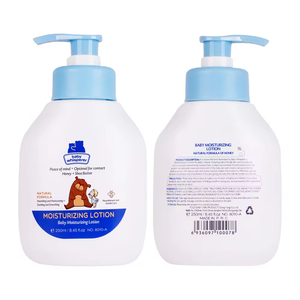 Honey &amp; Shea Butter Gentle Formula Baby Whisperer 350ml Baby Moisturizing Lotion for Newborn &amp; Infant Sensitive Skin