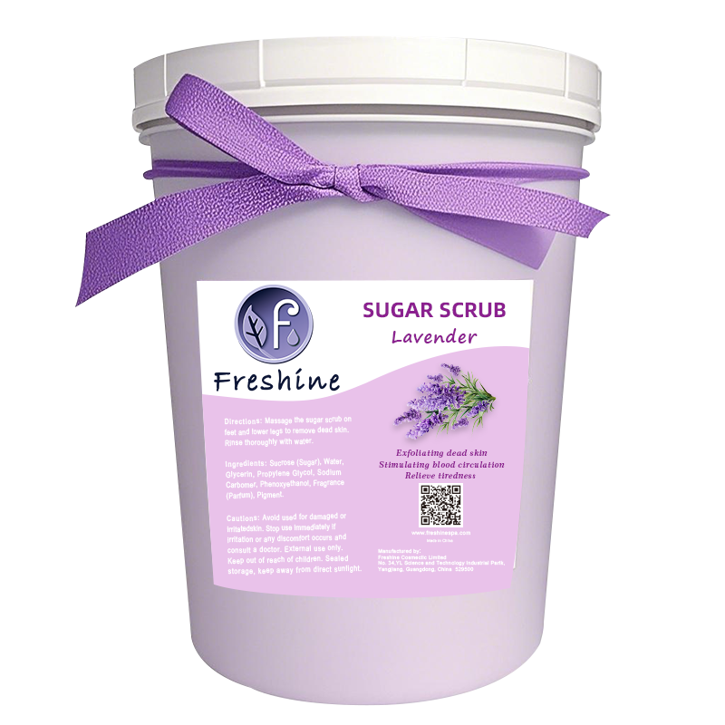 Professional Bulk Body Scrub Private Label Skin Care Products Spa Treatment Foot Scrub 5 Gallons Pedicure Scrub Sugar