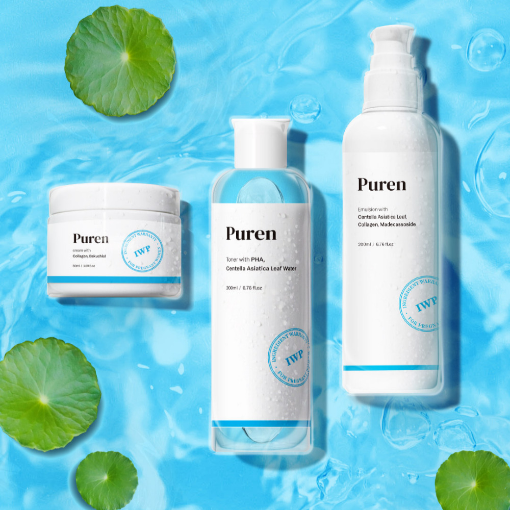 PUREN Facial Emulsion 200ml Korean kbeauty maternity moisture bodycare bodycare gentle smooth kbeauty kbeauty derma maternity