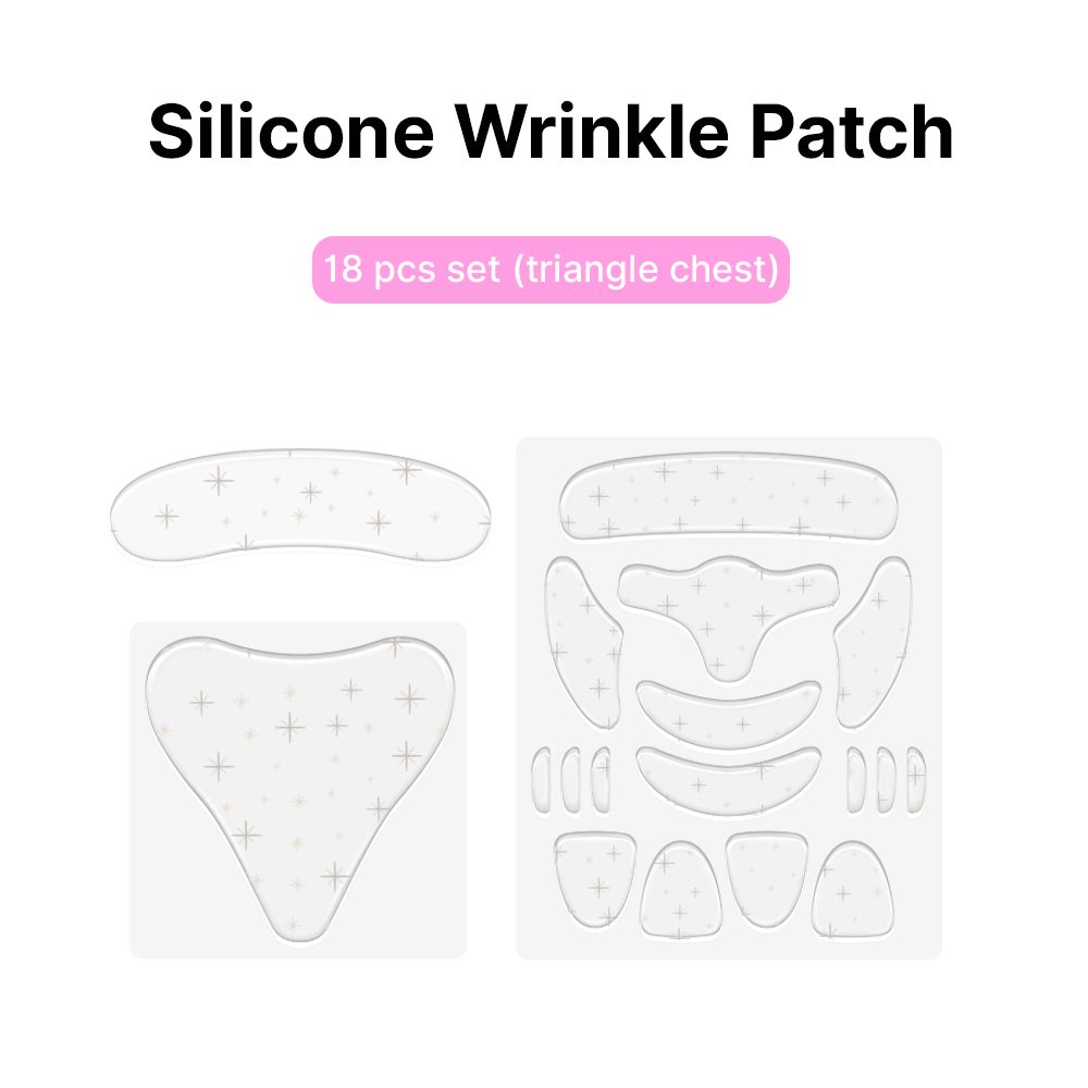 Factory Direct Silicone Wrinkle Pad OEM Skin Lifting Tightening Moisturizing Nourishing Anti Aging Facial Body Care Patches