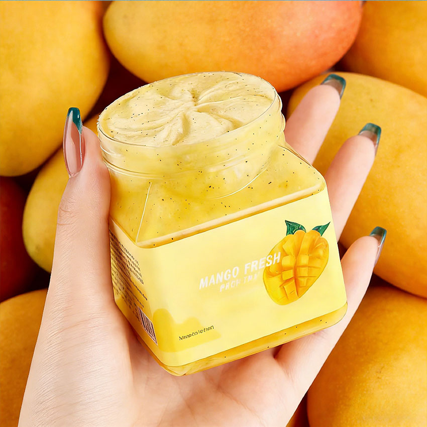 Private Natural Bath Spa Paste Cream Exfoliate Rough Skin Nourish Brighten Oil Control Cleansing Gentle All Skin Body Vitamin C