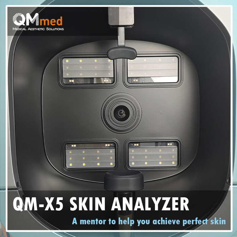 2025 Professional 3D Scanner Face Mirror Device Dermatoscope Skin Analysis Machine Facial Skin Analyzer Machine