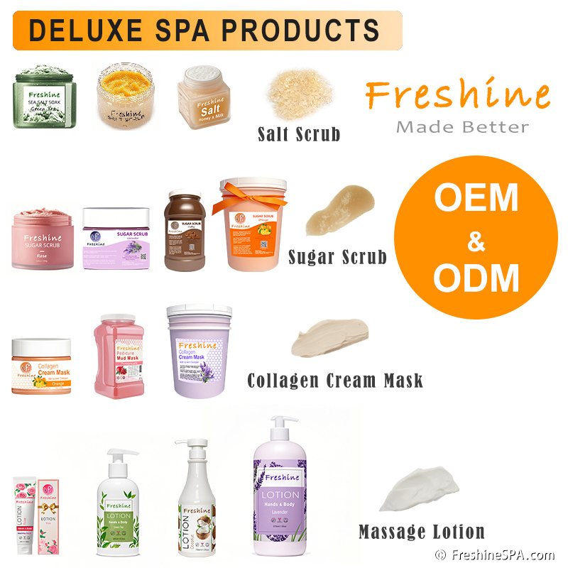 Pedicure Scrub Textures