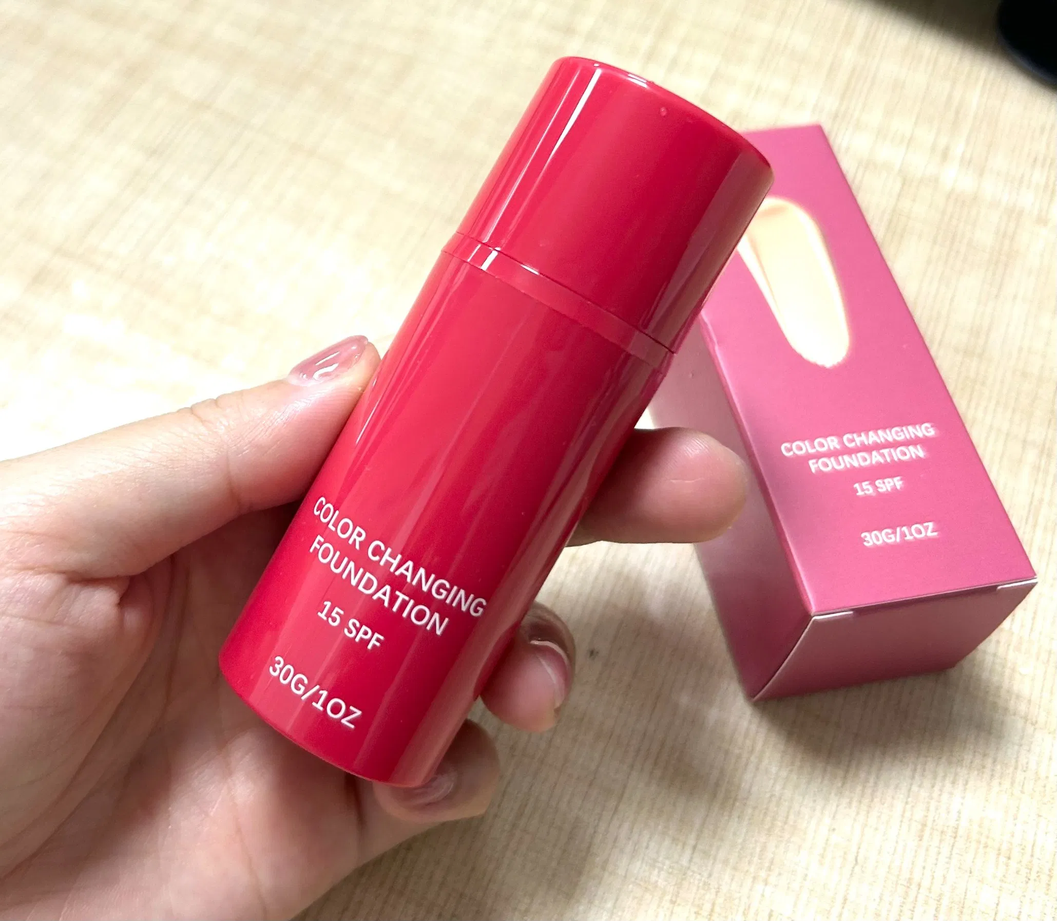 Private Label Mineral Tinted Sunscreen Serum Drops Vegan Organic Hyaluronic Acid SPF 50+ Moisturizer Sun Protector for Face