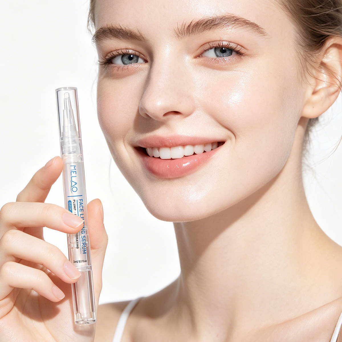Advanced Formula ODM Beauty Care Anti-wrinkle Daily Treatment 3ml GHK-Cu Face Lifting Serum for Professional Spa Skin Contouring