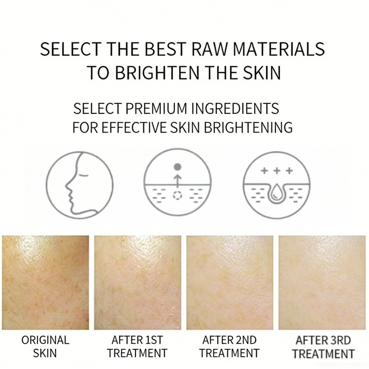 Brightening Skin Rejuvenating Serum Whitening Ampoule for Skin Depigmentation Solution Hyperpigmentation Dark Spot Remover Serum