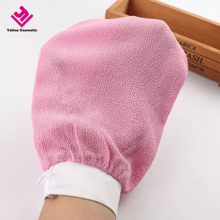 Hot Selling Tan Removal Mitt Trendy Gloves Turkish Bath Exfoliation Gloves Exfoliating Mitt