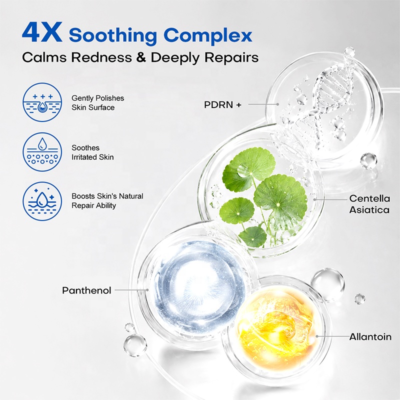 New PDRN Microneedle Serum Supplier China Bulk Anti Wrinkle Serum With Soluble Microneedles OEM Anti Aging Facial Serum for Face