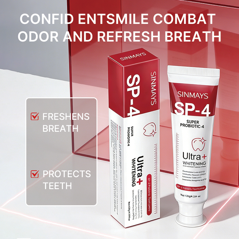 Premium SP 4 Probiotic Oral Balance Gentle Daily Care Fresh Breath Enamel Support Microbiome Friendly SP 4 Probiotic Toothpaste