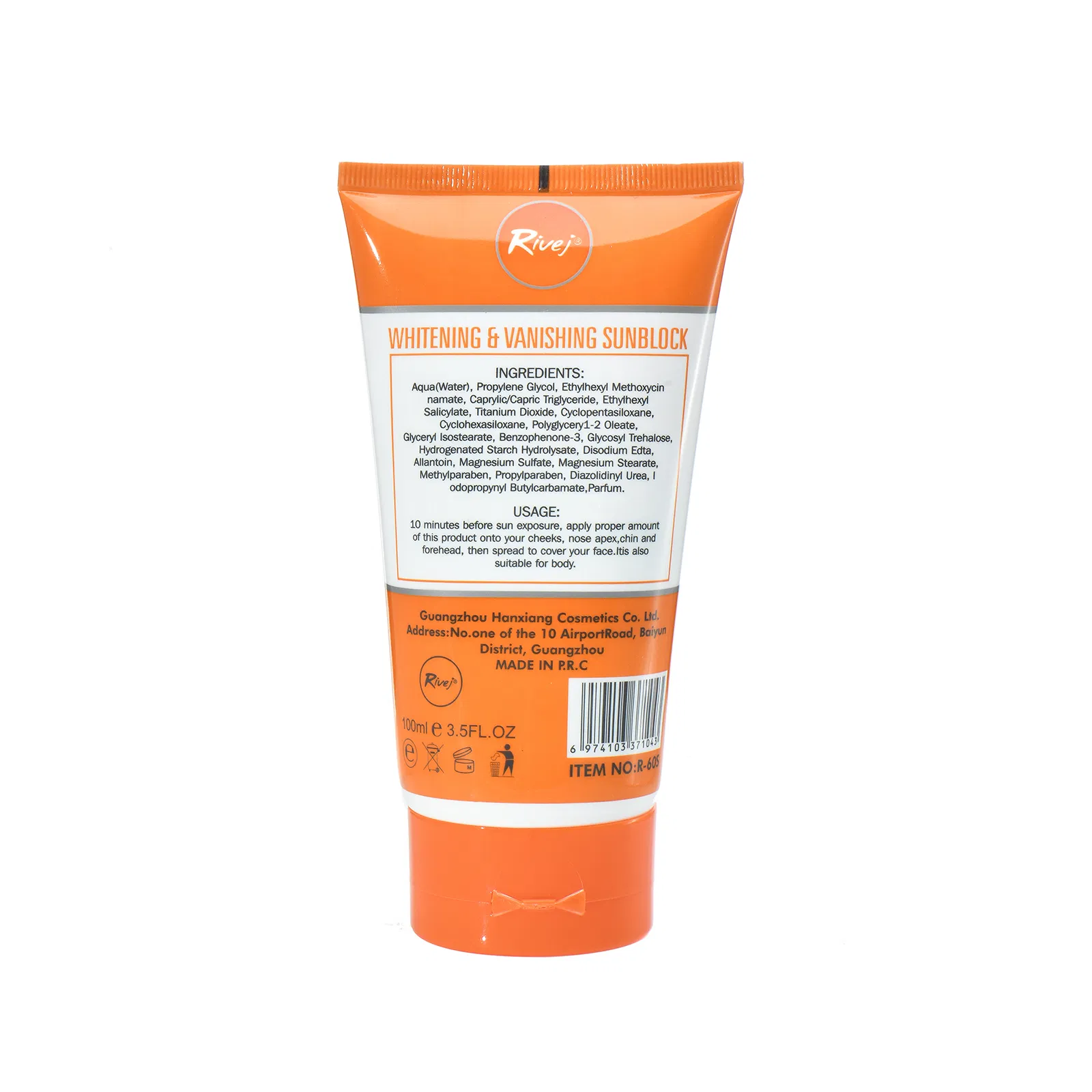 Ultra Protective Anti-Aging Sunscreen Cream with SPF60 for Brightening