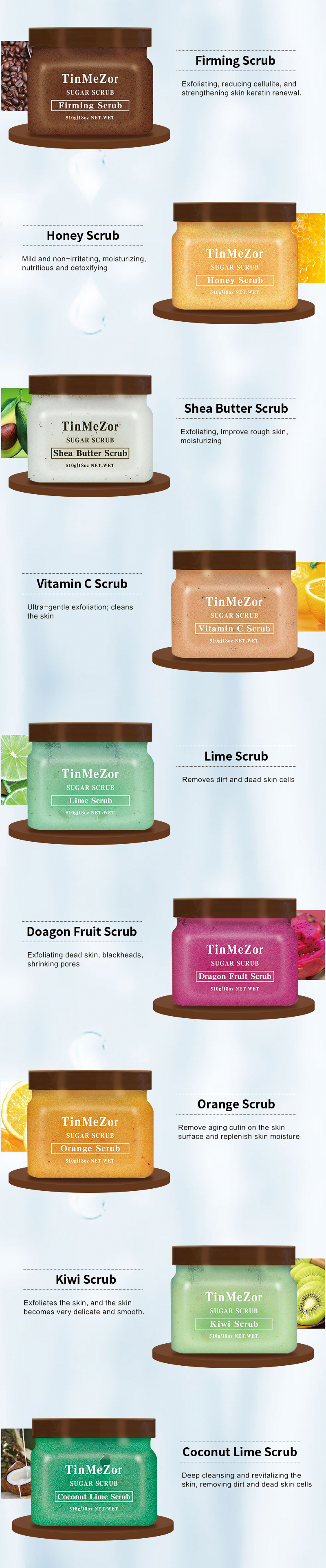 Body scrub product presentation 3