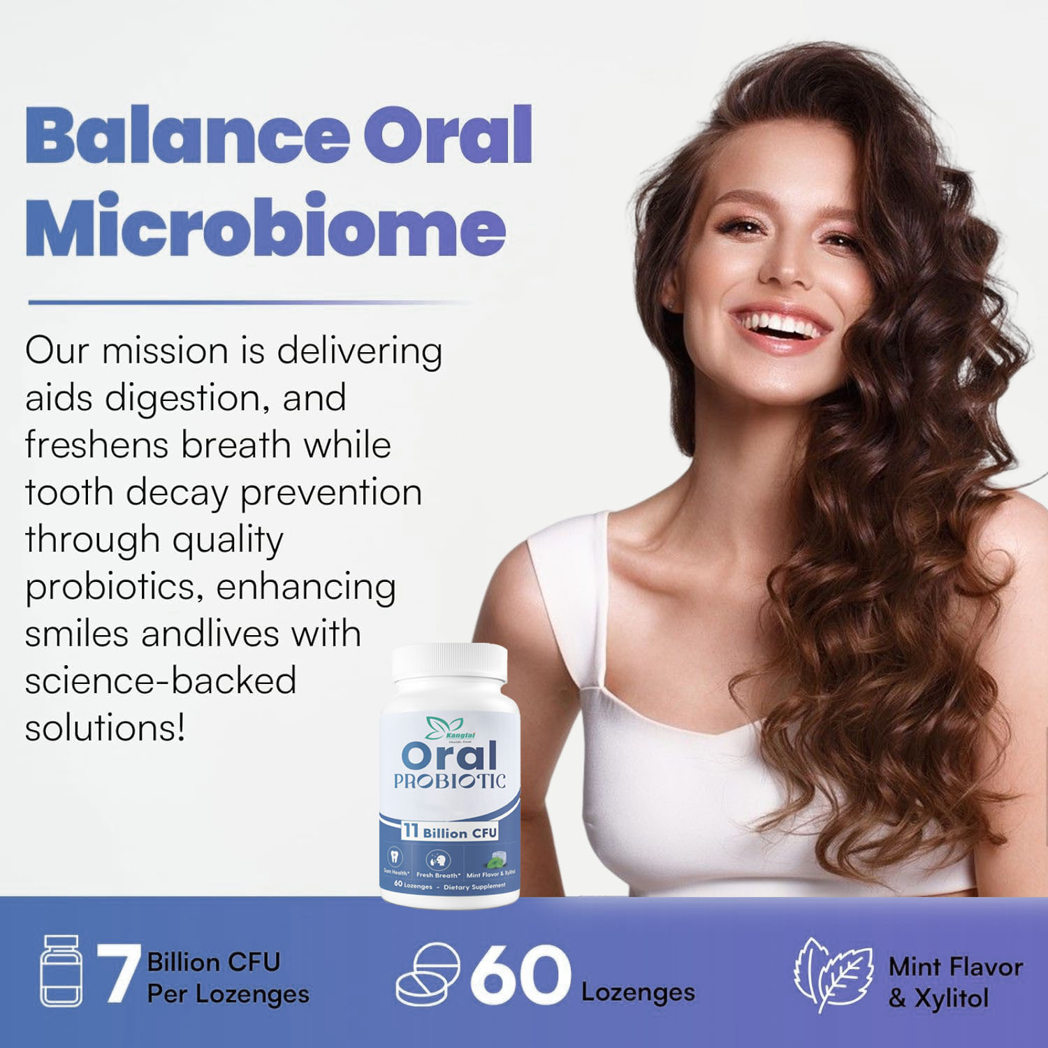 Oral Probiotics Lozenges