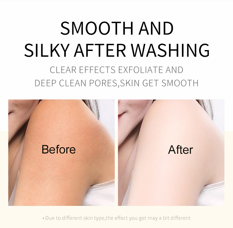 OEM Skin Care Dead Sea Salt Coconut Milk Body Scrub-Exfoliating &amp; Removing Dead Skin