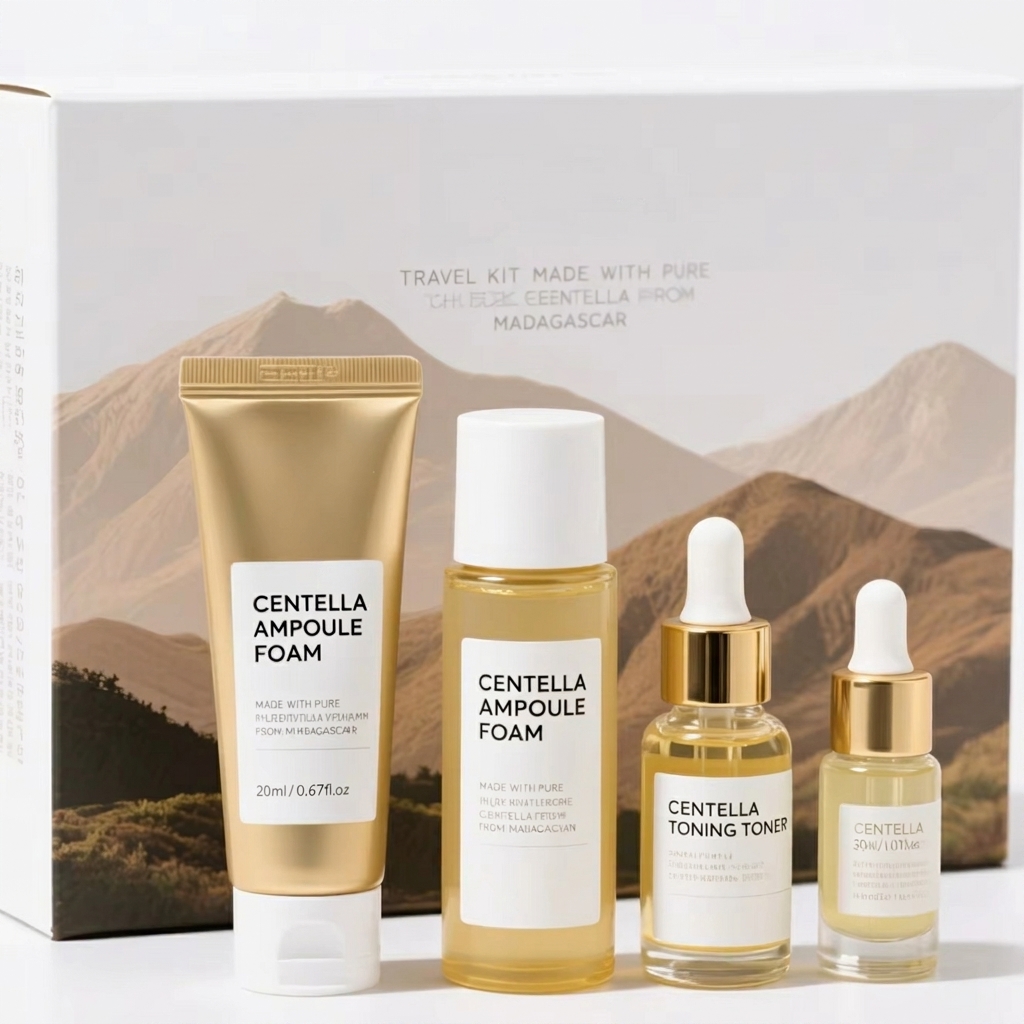 Korean Custom Logo Beauty Facial Skincare Kit Cleansing Hydrolyzed Collagen Firming Anti Aging Whitening Snail Skin Care Set