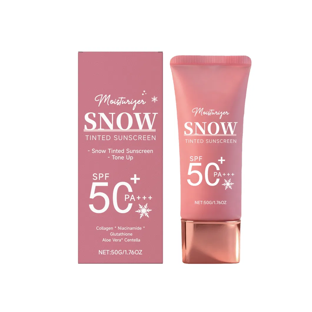 All-in-One Face Sunscreen Foundation with Broad Spectrum Protection Against UVA UVB Rays Tinted Sunscreen Mositurizer