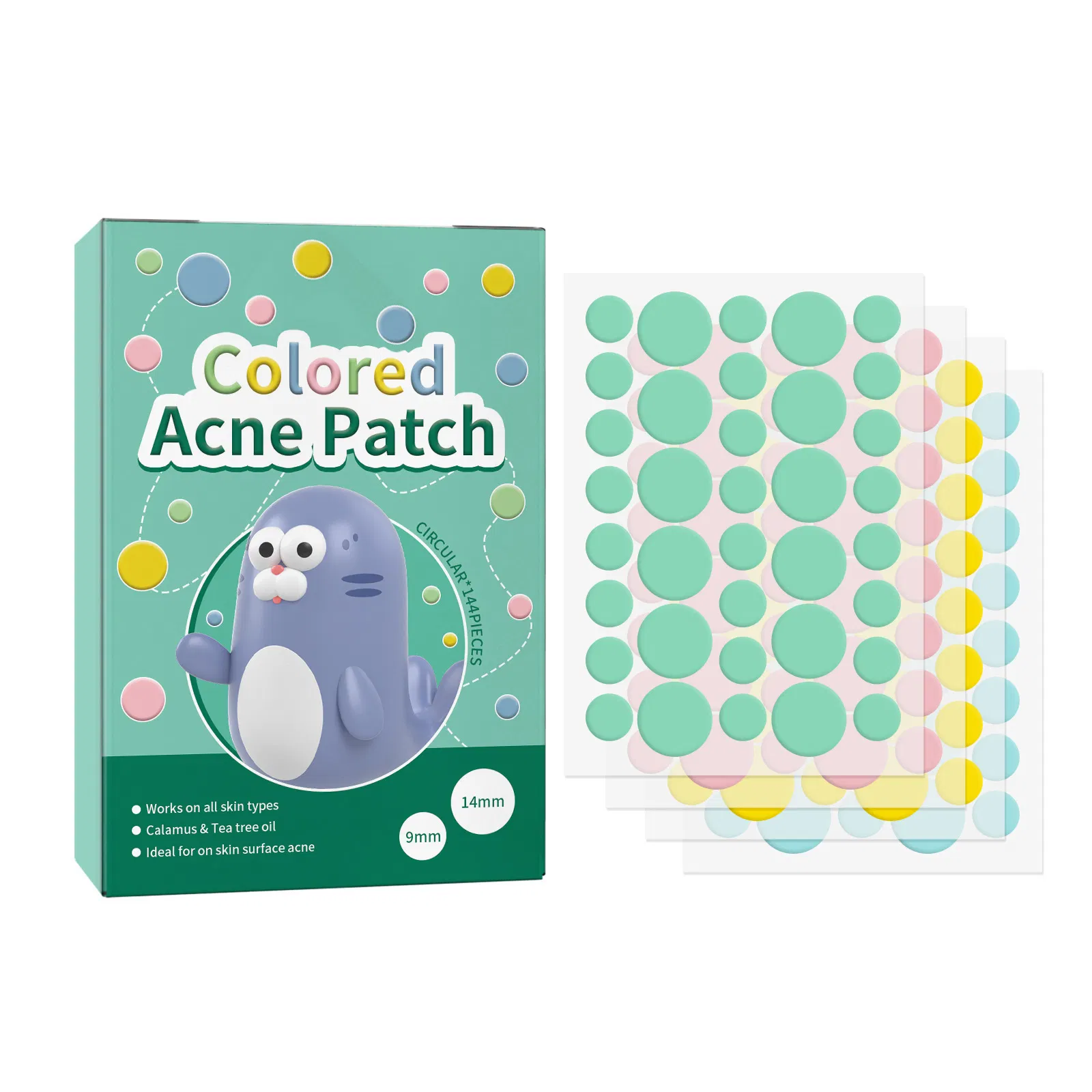 Beauty Products Round Dots Acne Treatment Hydrocolloid Spot Pimple Patch