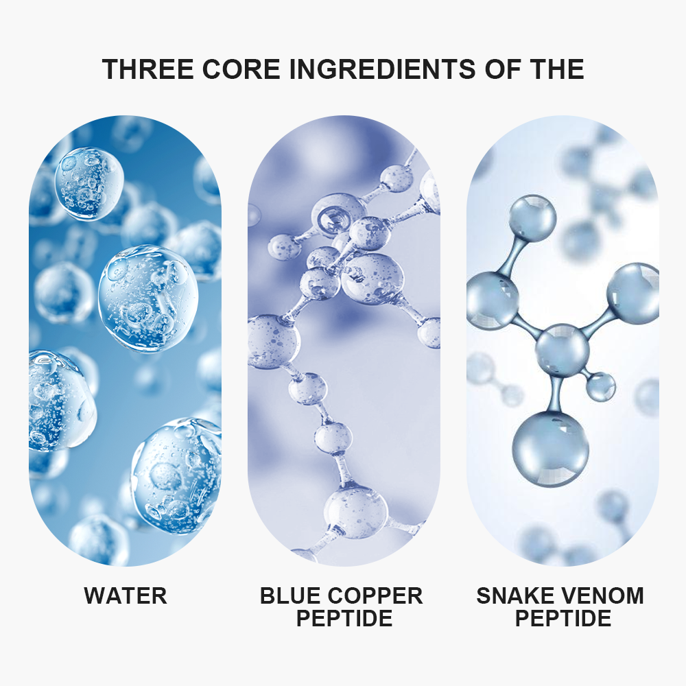 OEM/ODM Advanced Blue Copper Peptide Serum GHK-Cu Anti-Aging Skin Barrier Repair With Matrixyl &amp; Hyaluronic Acid Face Serum
