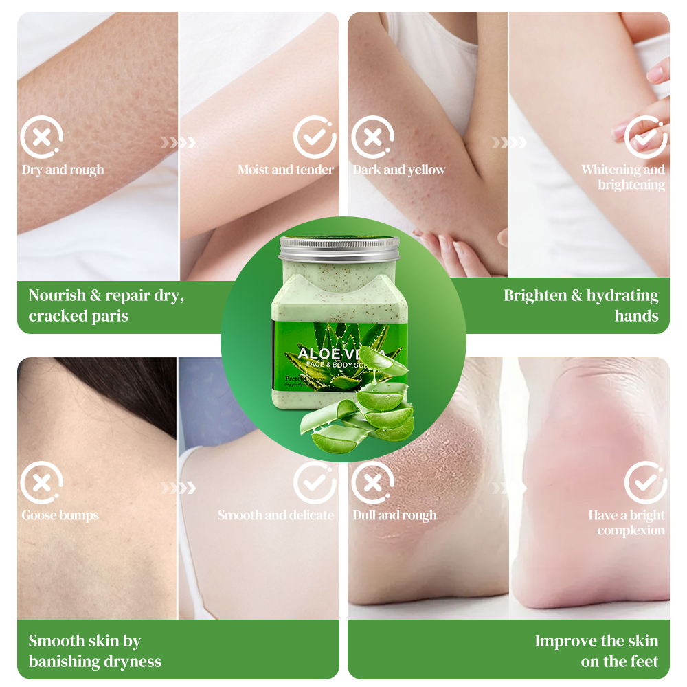 350g Natural Body Scrub Exfoliating Legs Arms Hand Body Exfoliator Scrub Natural Skincare Body Scrub For Europe